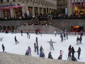 Rockefeller Center skating rink